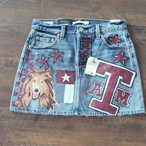 Levi's Denium A&M Skirt Size 26